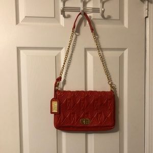 Badgley Mischka clutch with removable strap